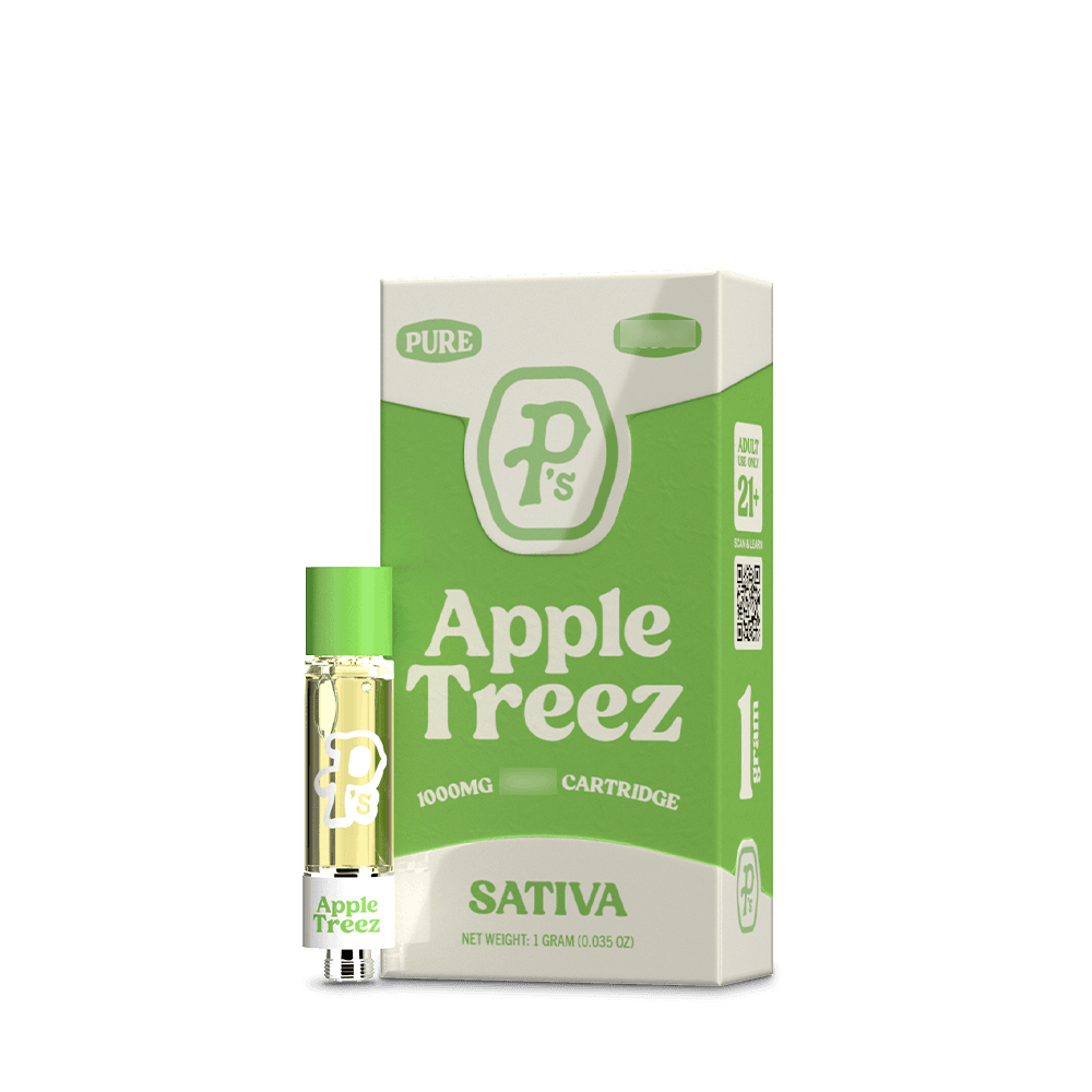 P’s THC-P Carts 1000MG – Apple Treez