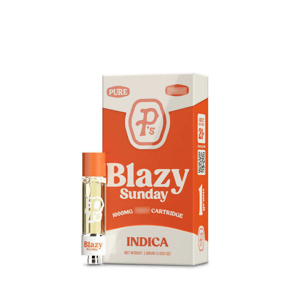 P’s THC-P Carts 1000MG – Blazy Sunday